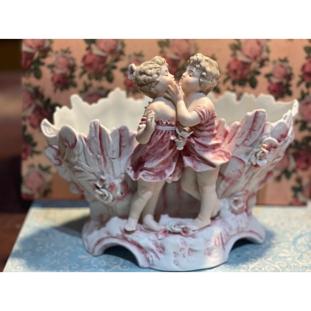 20th Century German Kalk Bisque Jardiniere/Planter Vase Center Bowl